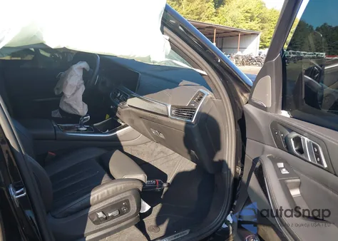 2022 BMW X5 M50I from USA, damaged, VIN 5UXJU4C07N9M63802